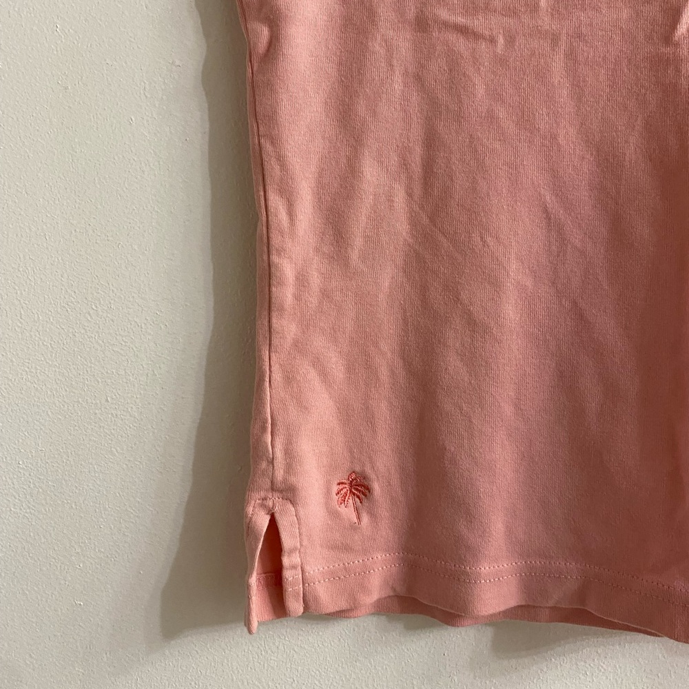 Vintage Lilly Pulitzer pink scalloped tank size small - Picture 5 of 5